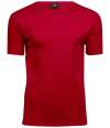 TJ520 Tee Jays Mens Interlock Tee Red colour image
